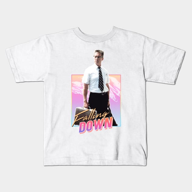 Falling Down - 80s Kids T-Shirt by PiedPiper
